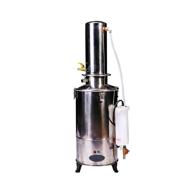 SERICO laboratory stainless steel water distillation apparatus water distiller Model TT-5L distilled water machine