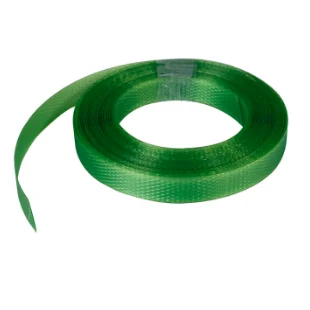 High strength PET strap belt  green embossed pallet packing