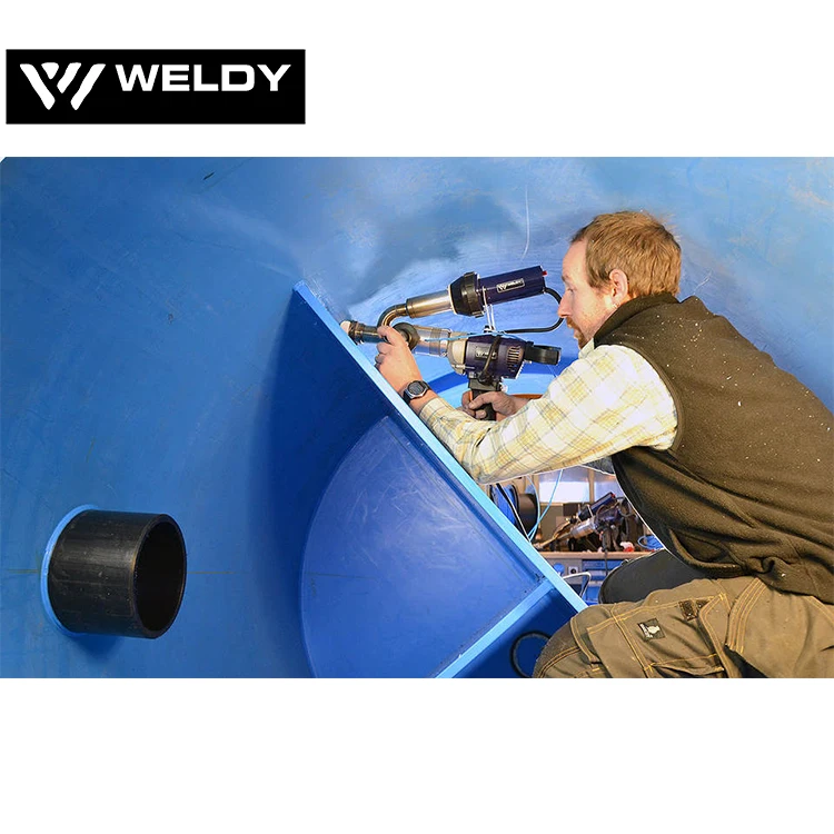 Intuitive and simple to use extrusion welder welding machine portable welding gun for plastic