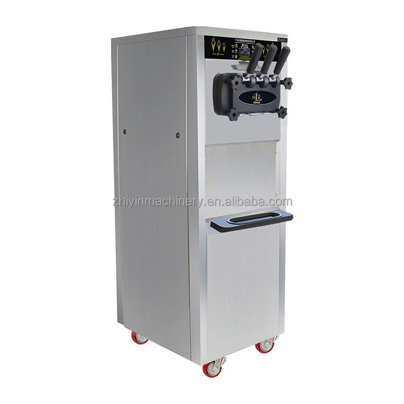 Commercial New Three Flavor Soft Serve Ice Cream Machine 220v/110v Customizable Ice Cream Cone Machine