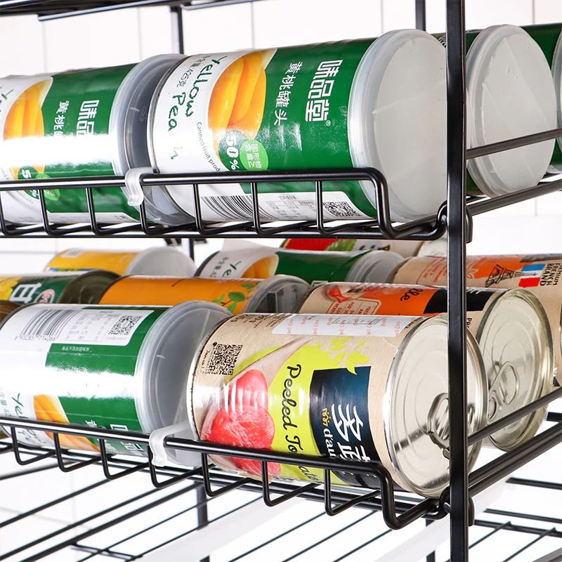 Stackable Soda Can Beverage Can Rack Organizer Holder 36pcs for Pantry Kitchen