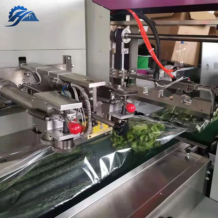 Automatic packing machine for finished packages, vegetables, fruit