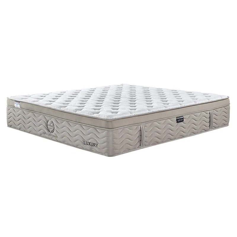 Качество queen size 5 зон Карманный пружинный матрас из латексной пены высокой плотности