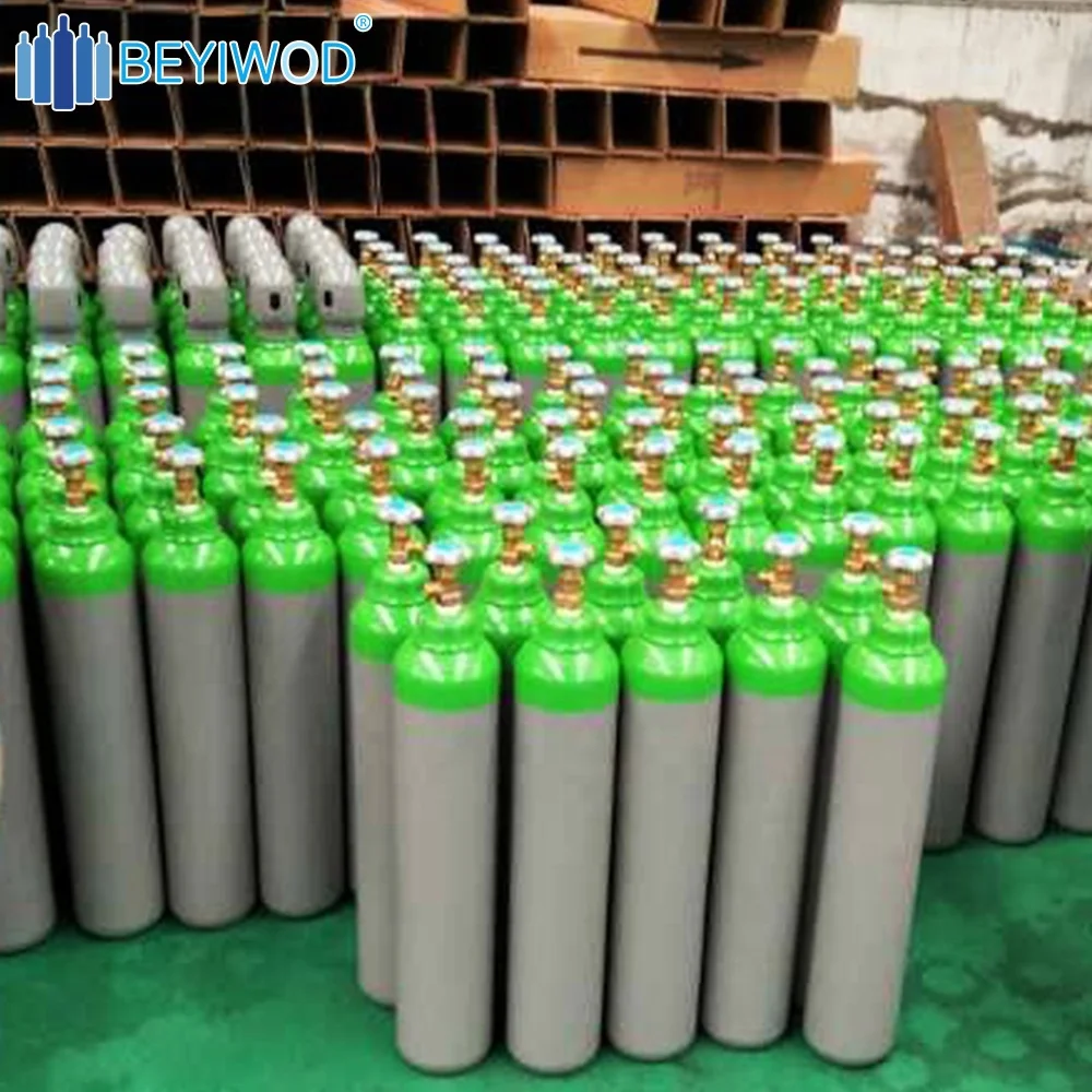  BEYIWOD Промышленное использование кислород/co2/аргон 40l 50l бесшовный Стальной баллон