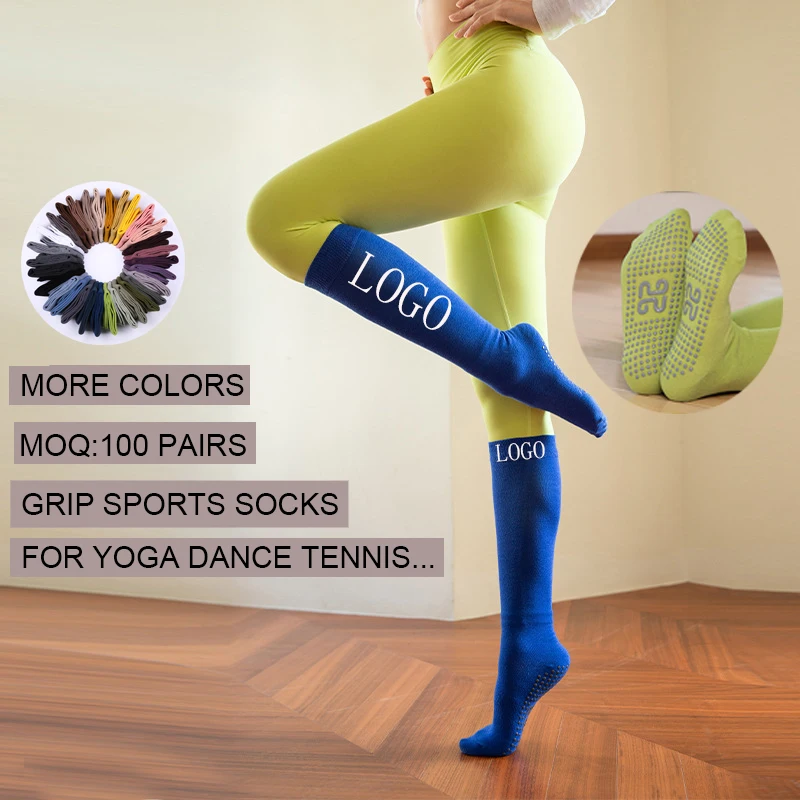 2023 осенние женские нескользящие носки с логотипом