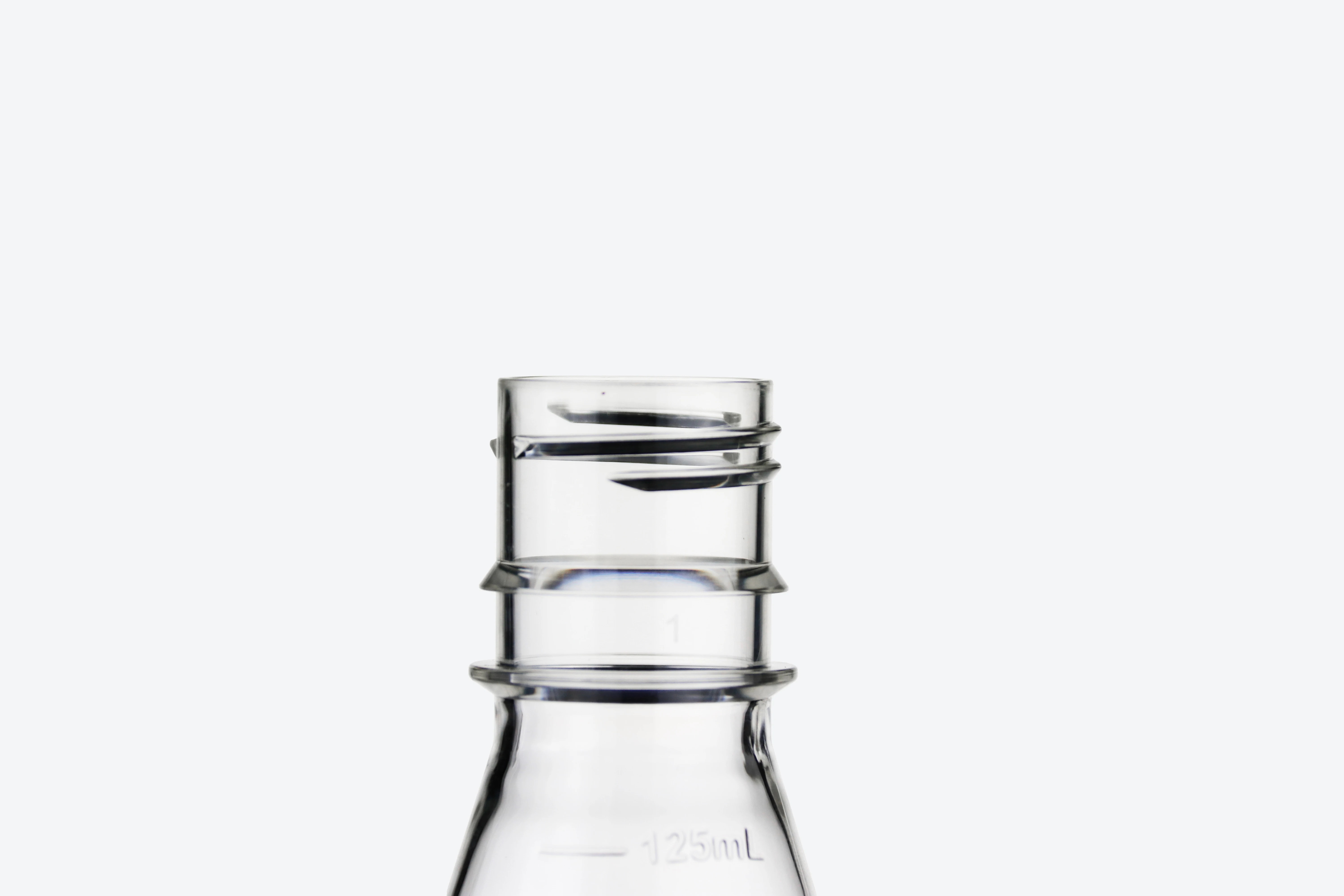 Intlkang Y250 Chemistry conical Flask Plastic petg flat bottom flask 250ml protein shake bottle