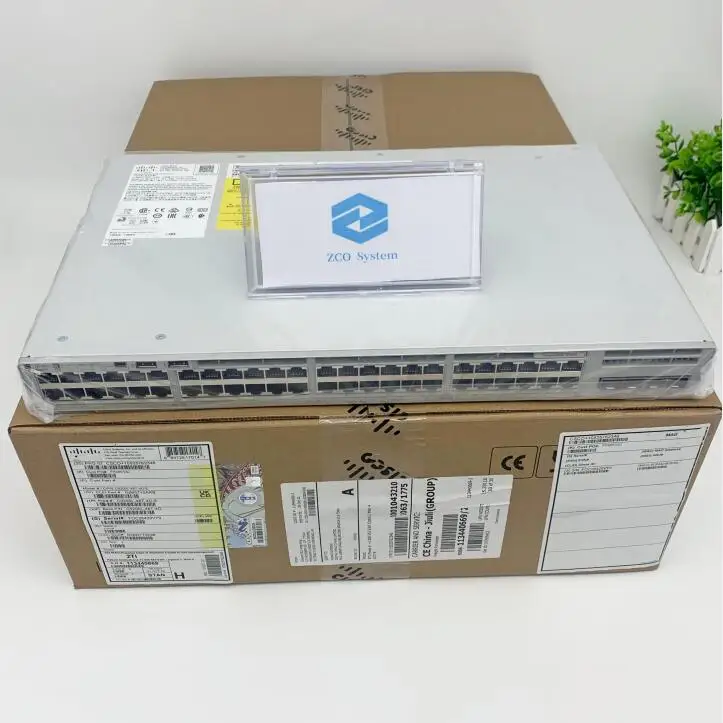 Original 9200L 48 Port Data 10/100/1000Mbps with factory price Switch C9200-48T-E