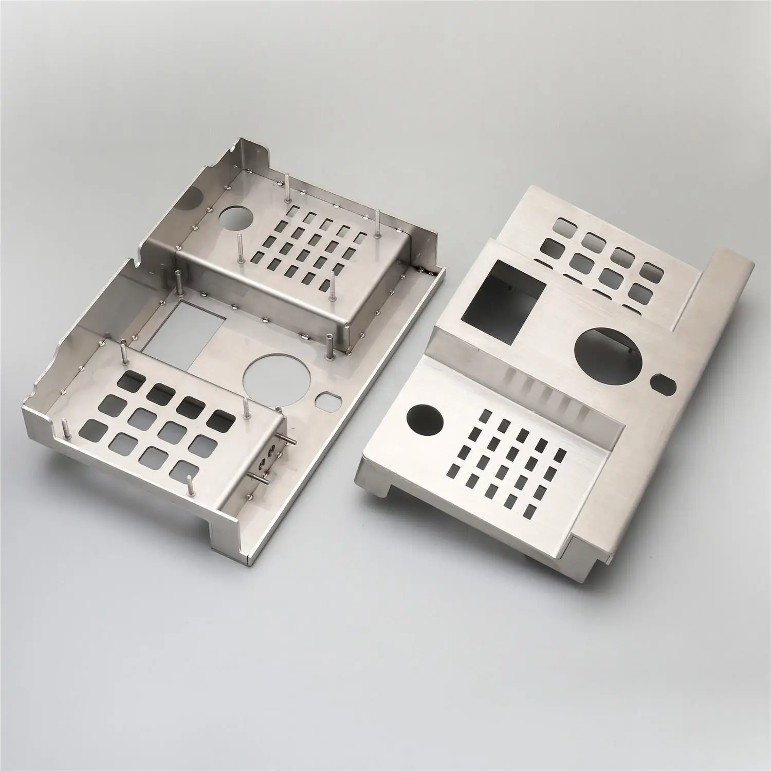 ODM OEM Custom Electronic Equipment Case Frame Open Chassis Frame Thickened Motherboard Bracket Fixing Frame Stamping Service