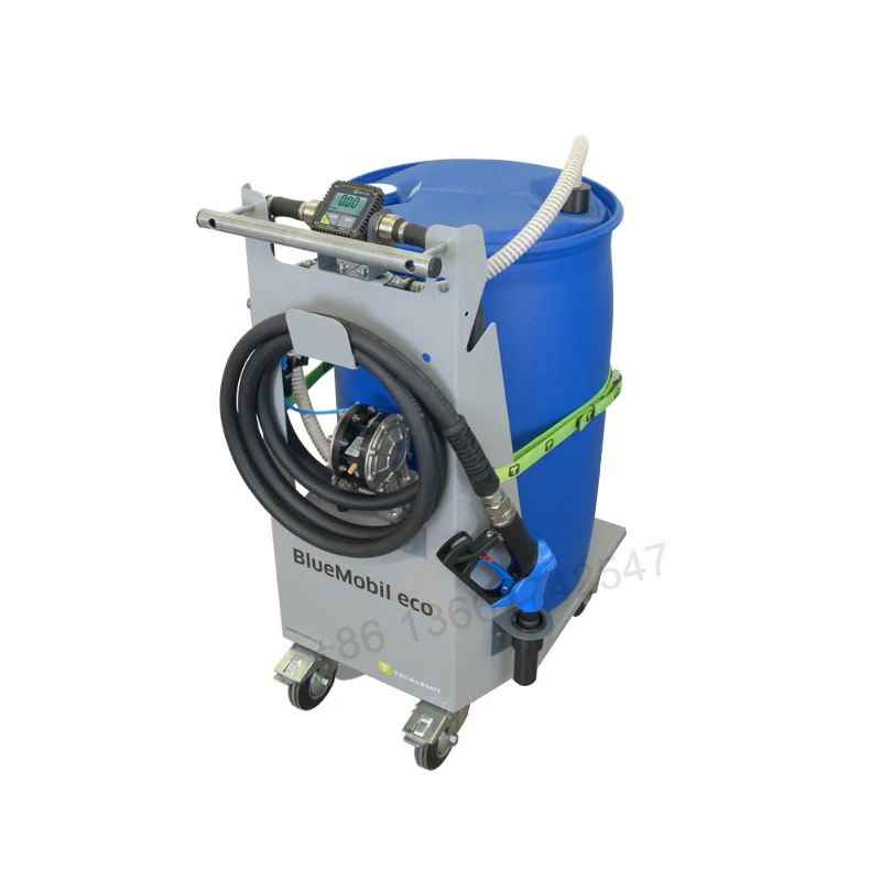 BlueMobil eco mobile fuel dispenser is suitable for car and van repair shops