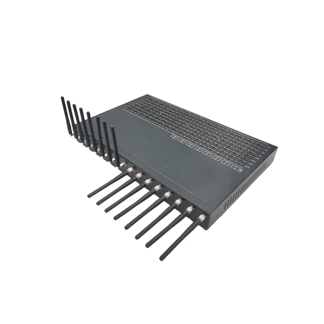 16 портов с разноцветными шнурками sim смс машина 512 Gsm 2G/3G/4G Sim банк для отправки и получения Sms бесплатным программным