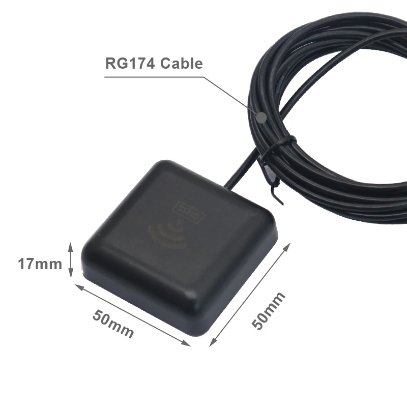  Внешняя 1575 МГц GPS BD GLONASS 3in1High gain 32dbi Магнитная Нижняя Автомобильная навигационная антенна с разъемом