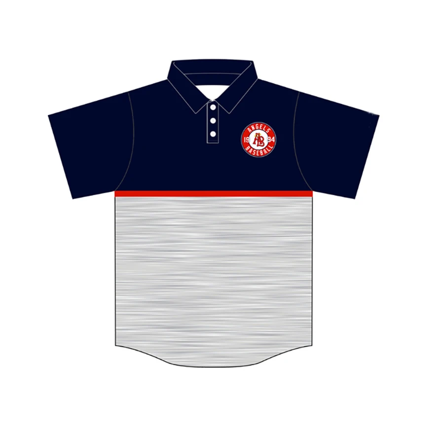 Factory hot sales sublimated plain golf polo shirt men golf apparel