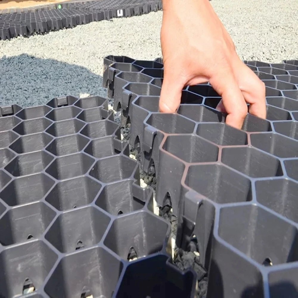Virgin HDPE Geogrid Gravel Grid/Grass Grid for Driveway/Parking Lot