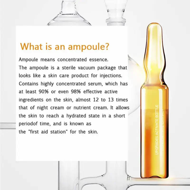 Private Label Deconstruct Vitamin C Serum Ampoule Whitening Anti Wrinkle Vitamin C Face Serum Hyaluronic Acid Anti-aging Serum