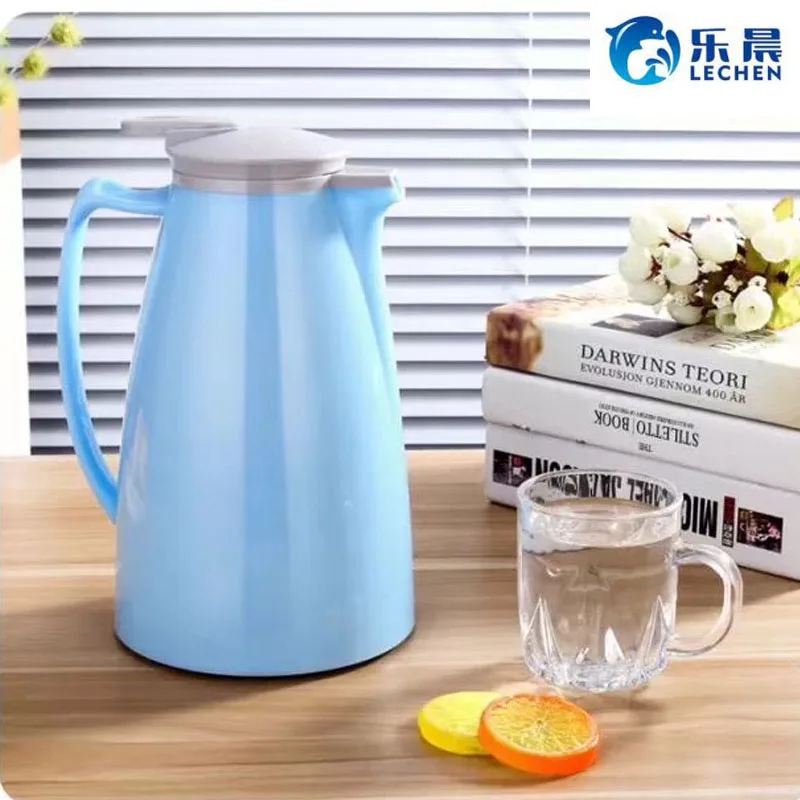  С двойными стенками из нержавеющей стали вакуумные горячей воды твердого английского фарфора изолированный термос кофейник сохраняющая тепло 2.0L