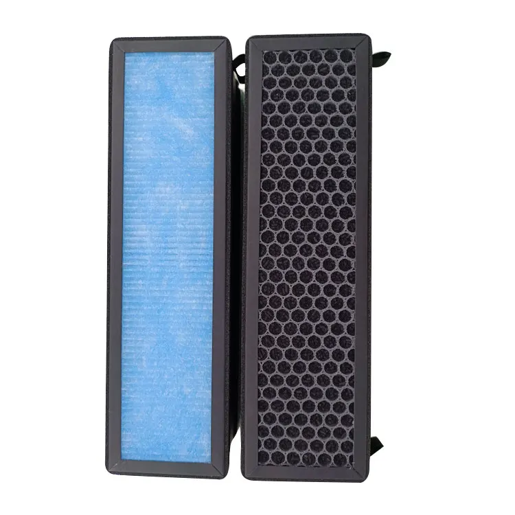New design paper frame H13 and activated carbon composite fresh air filter