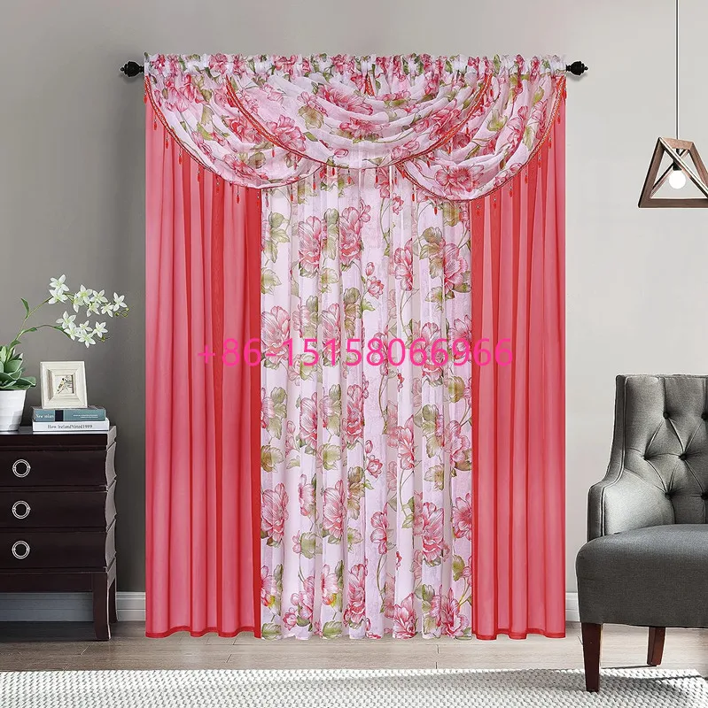 Elegant Window Panels for Bedroom and Living Room New luxury window curtains