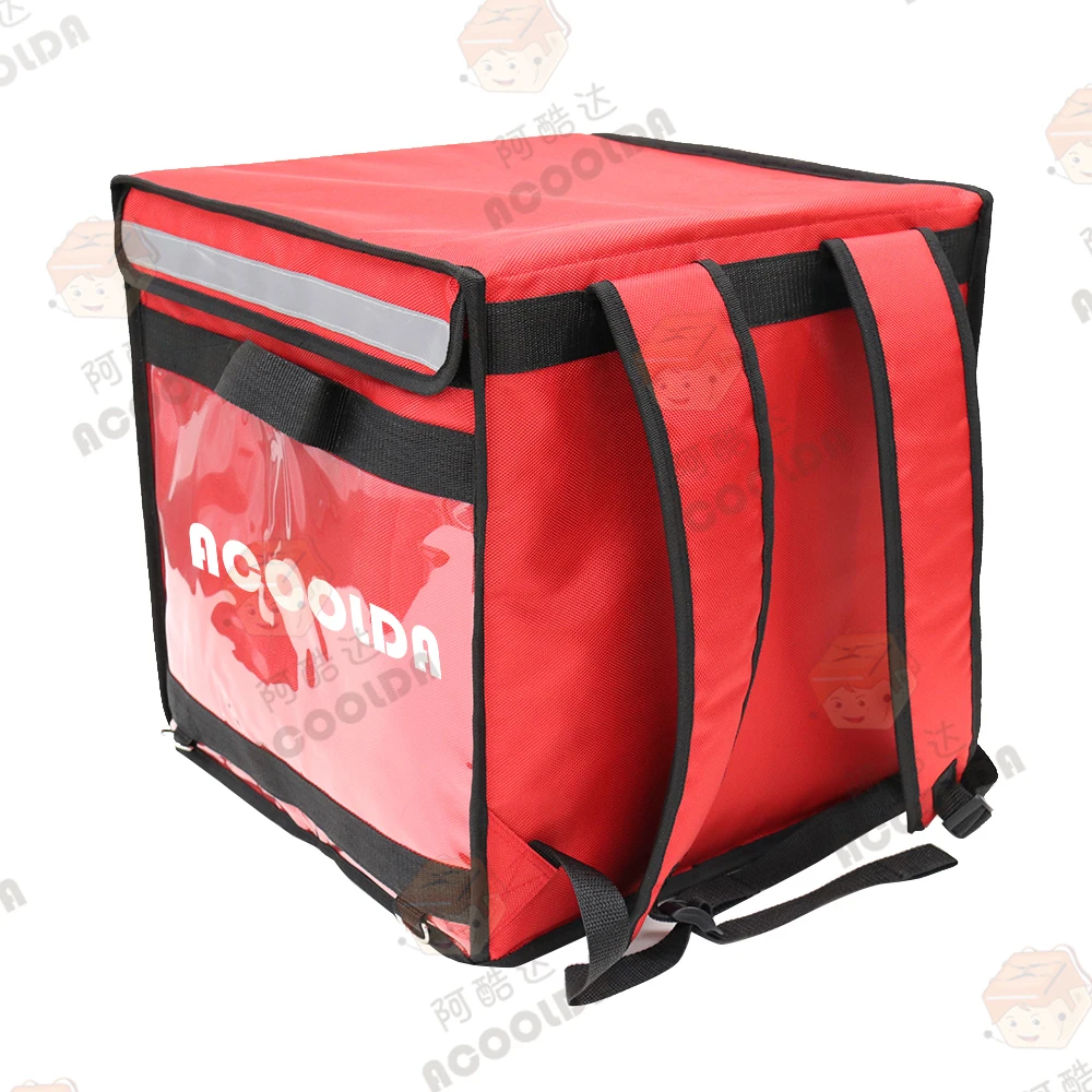 High Quality Customized  bag Insulated Food Delivery Bag cooler box for motorcycle backpack fast food delivery bag