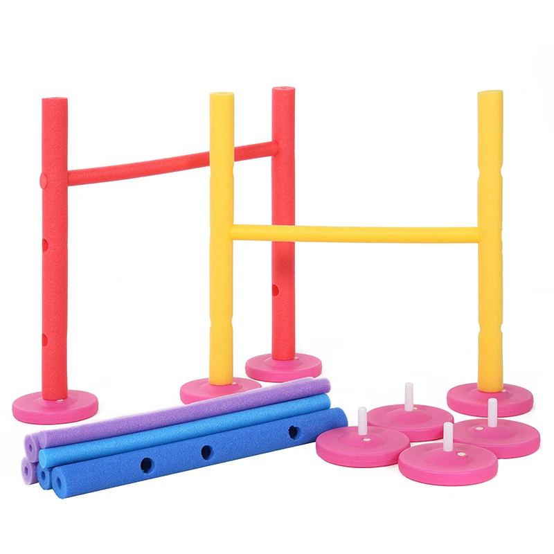 Kindergarten Play Equipment Sports Education Training Toys Multi-functional Foam Adjustable Hurdle Set