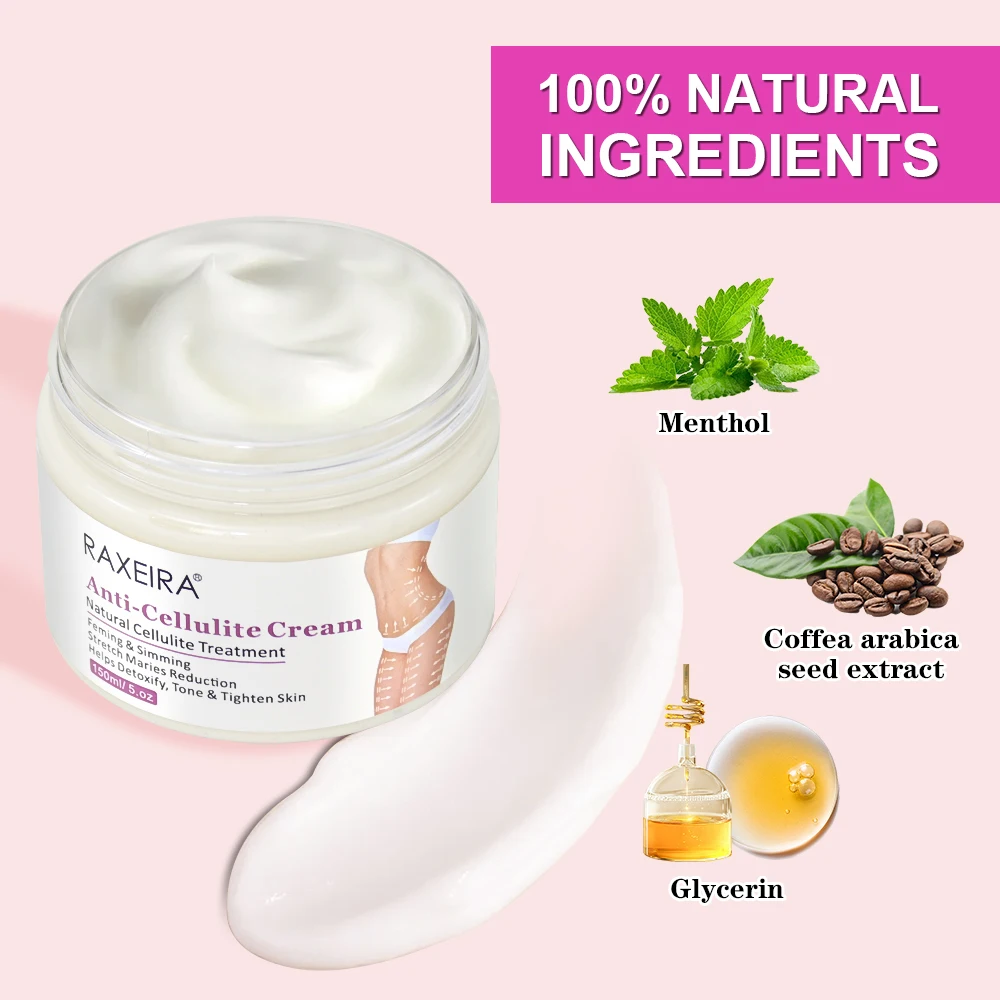 Private Label Organic Anti-Cellulite Body Massaging Slimming Cream Shaping Sweat Fat Burning Slimming Body Anti Cellulite Cream