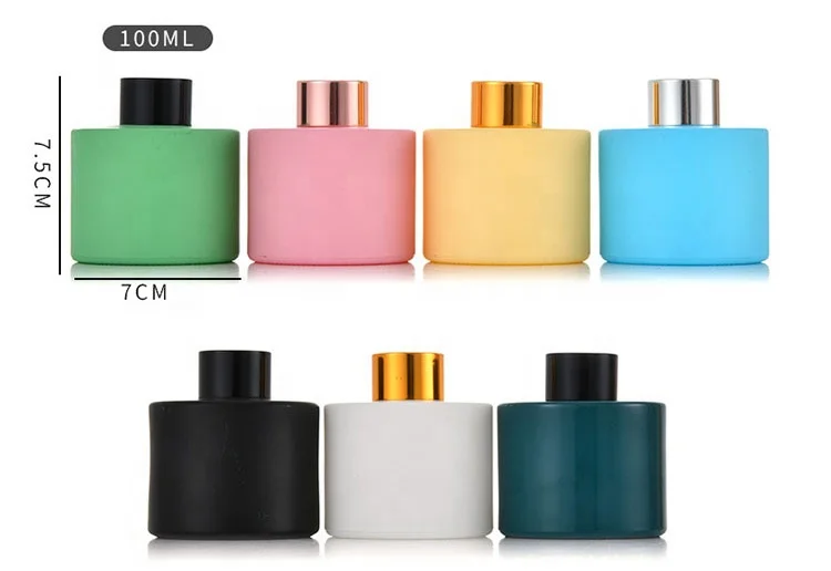 Luxury Glass Reed Diffuser Bottle Packaging 50ml Glass Bottle Diffuser 100ml
