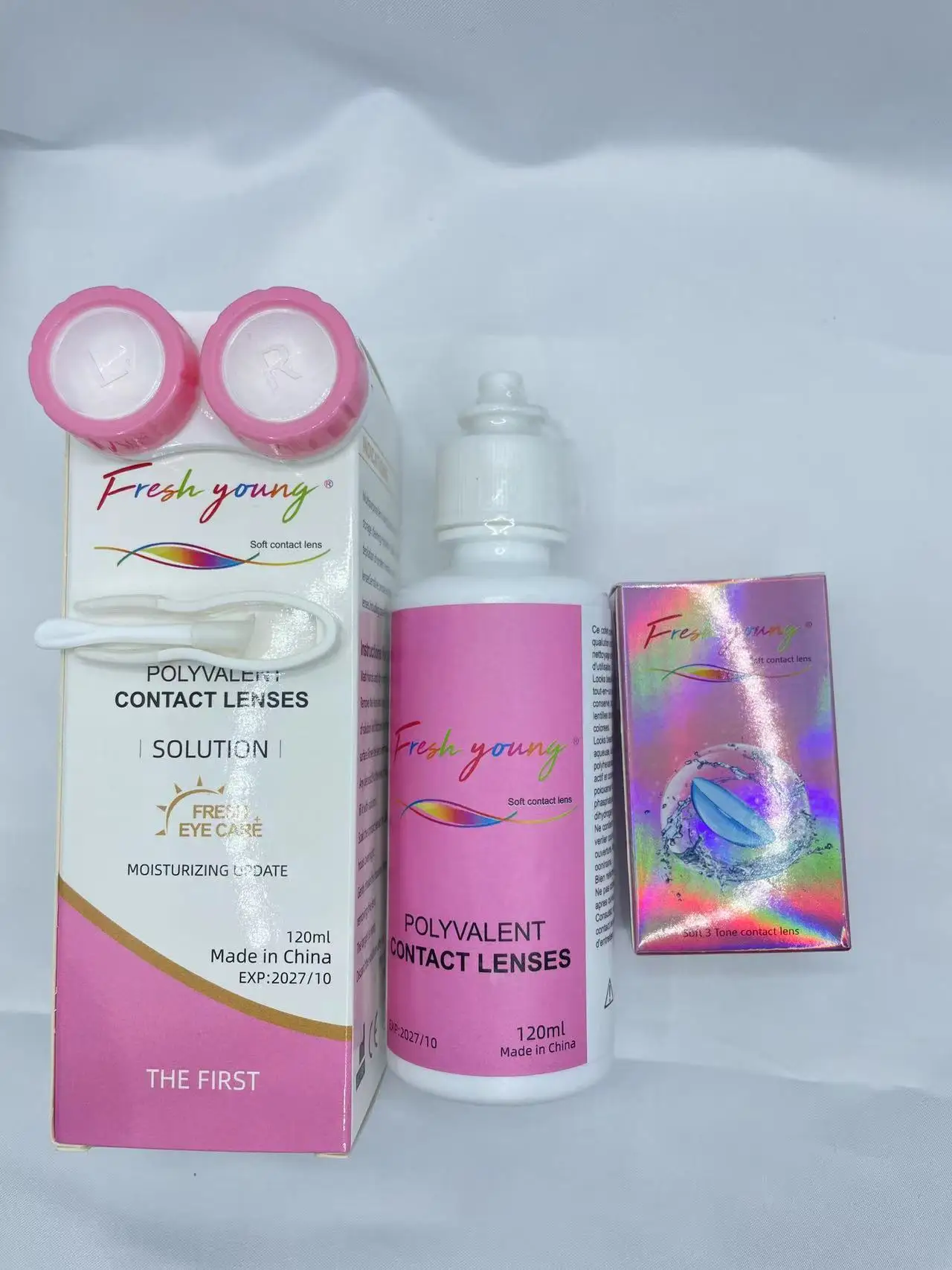 60ml 120ml 360ml Multi-Purpose Disinfecting for sensitive eyes wholesale high quality soft contact lens solution