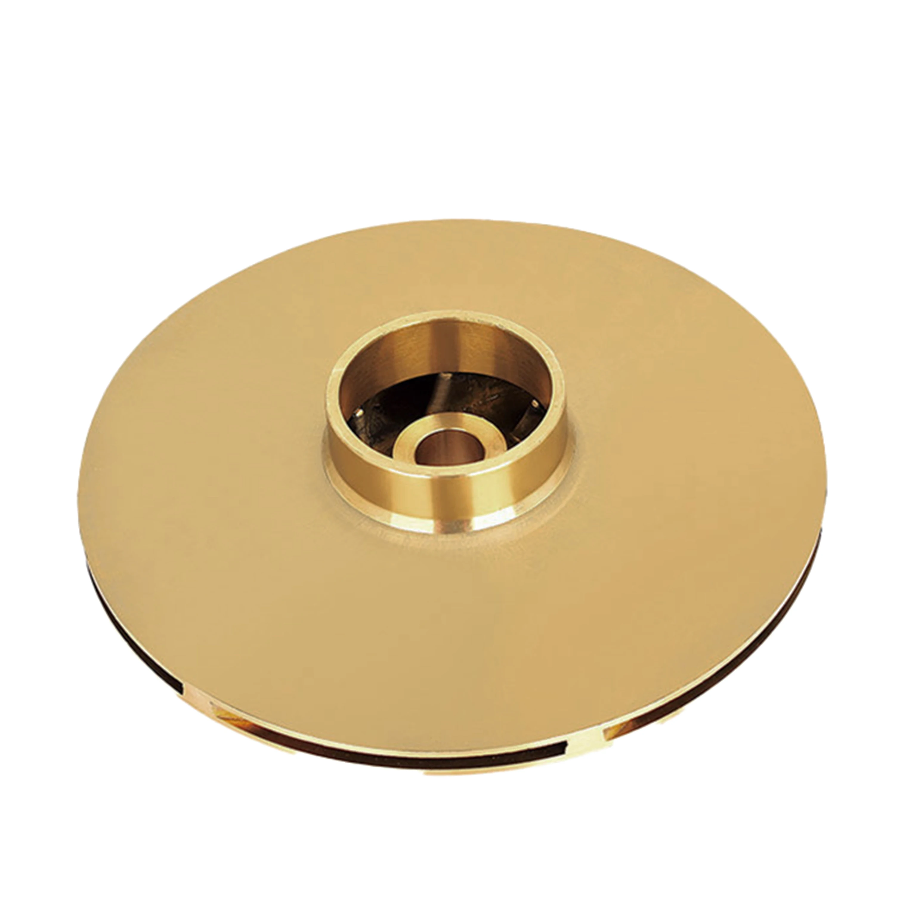 Durable Sand Cast Brass Impeller for Pumps - Custom Casting Services