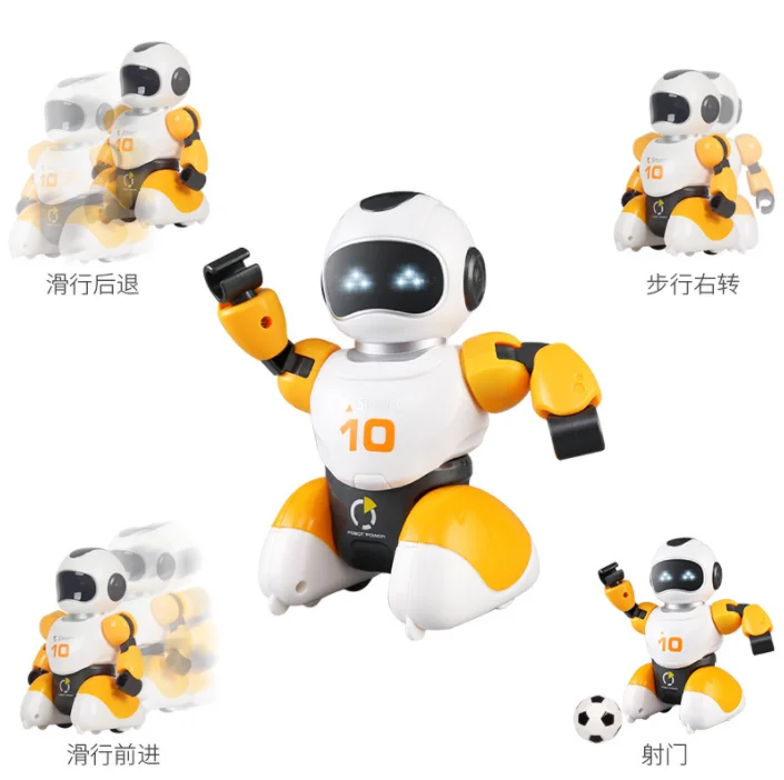 Amazon 2022 New Hot Selling Kids Electric Programmable Remote Control Soccer Robot Indoor Family Game Toy For Kids 3 Years & Up