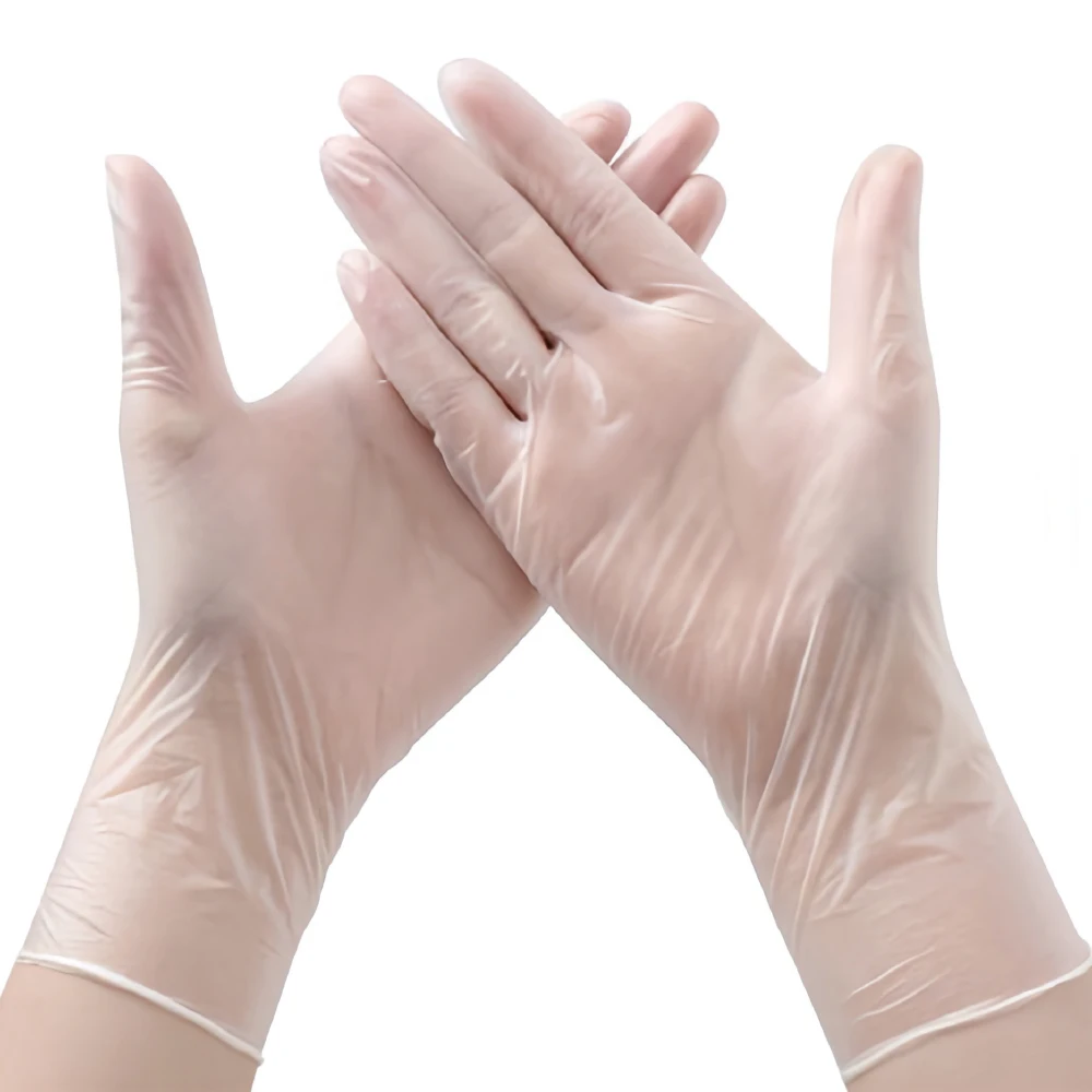 Disposable pvc Gloves clear nitrile gloves making machine customizable box 100 Pieces per box