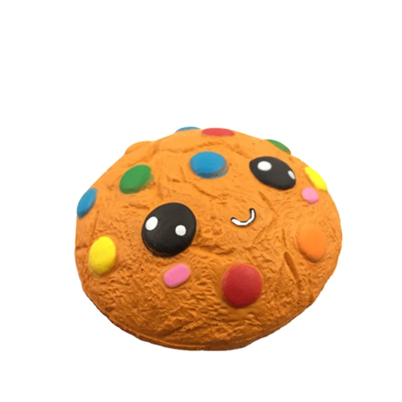 Factory Wholesale Best Seller PU Foam Squishy Doughnut Hamburger Food Toy for Kid