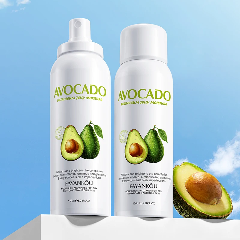 FAYANKOU Avocado Body Whitening Cream OEM Cosmetics Tone-Up Concealer for Dark Spots Beauty Makeup for Black Skin
