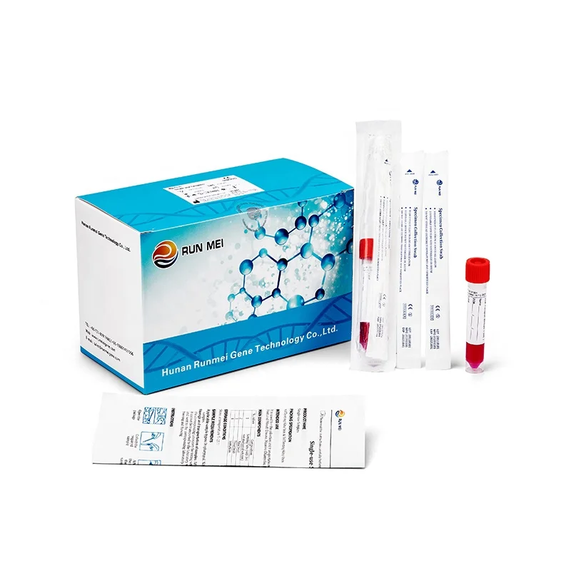 Disposable Reagent Test Tube for Virus Sampling with Inactivated & Non-inactivated Solution Inside with Sampling swab kit