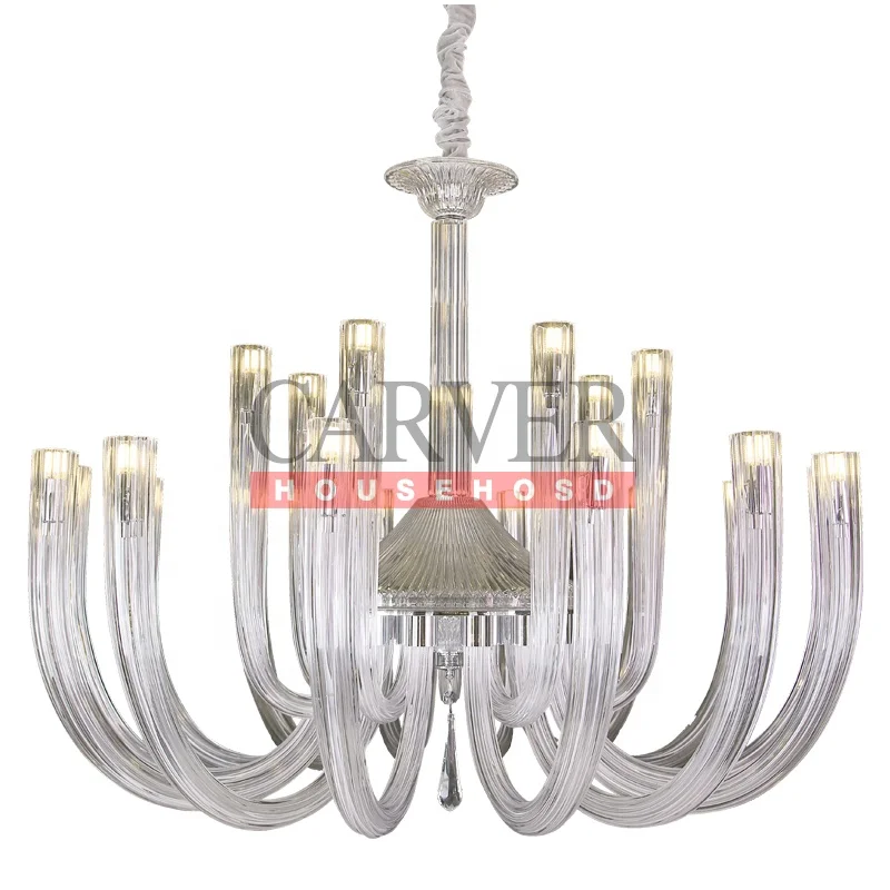 European modern Restaurant Lamp Lighting Chandelier Luxury Hotel Light