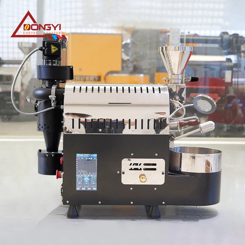 Small Smart Commercial Coffee Bean Roaster KY600g 200g High Quality Single Product Roasting OLED Screen Touch Electric Household