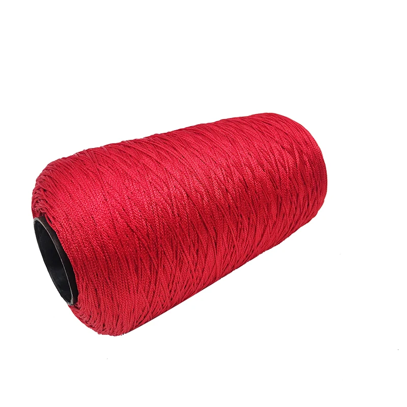 Lucky Red Braided Thread Polyester Braided String For Chinese knot /Bracelet