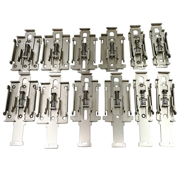 Single Phase Solid State Relay 35mm DIN Rail SSR Fixed Mounting Rail Clip Clamp