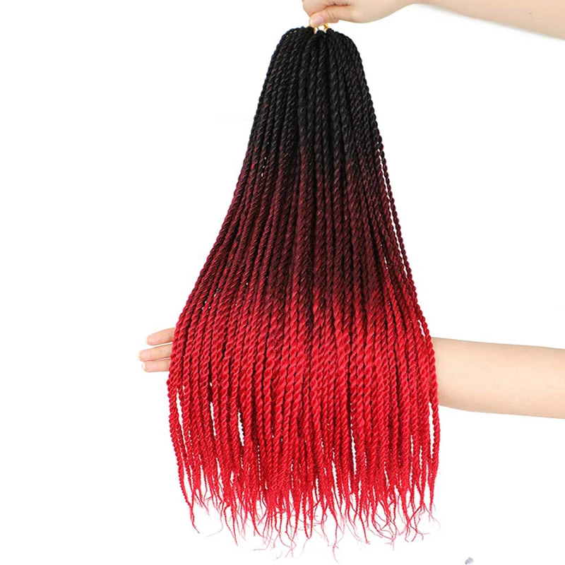 
New high quality beautiful color crochet goddess boxed braids extensions 