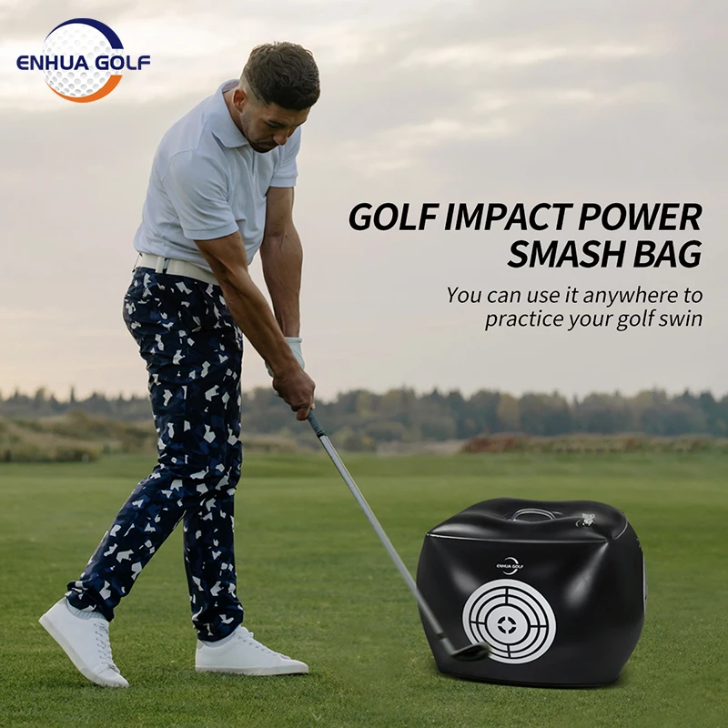 New design Water/Air Filling Golf Swing Trainer Smash Bag set Power Hitting Durable Bag Multifunctional Practice Impact Trainer