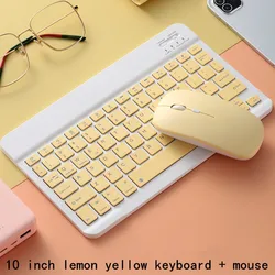 Офисная Клавиатура и мышь mini teclados, беспроводная клавиатура и мышь