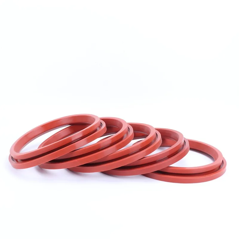 Oil resistant silicone dome valve seal ring High temperature resistance steel plant oil seal