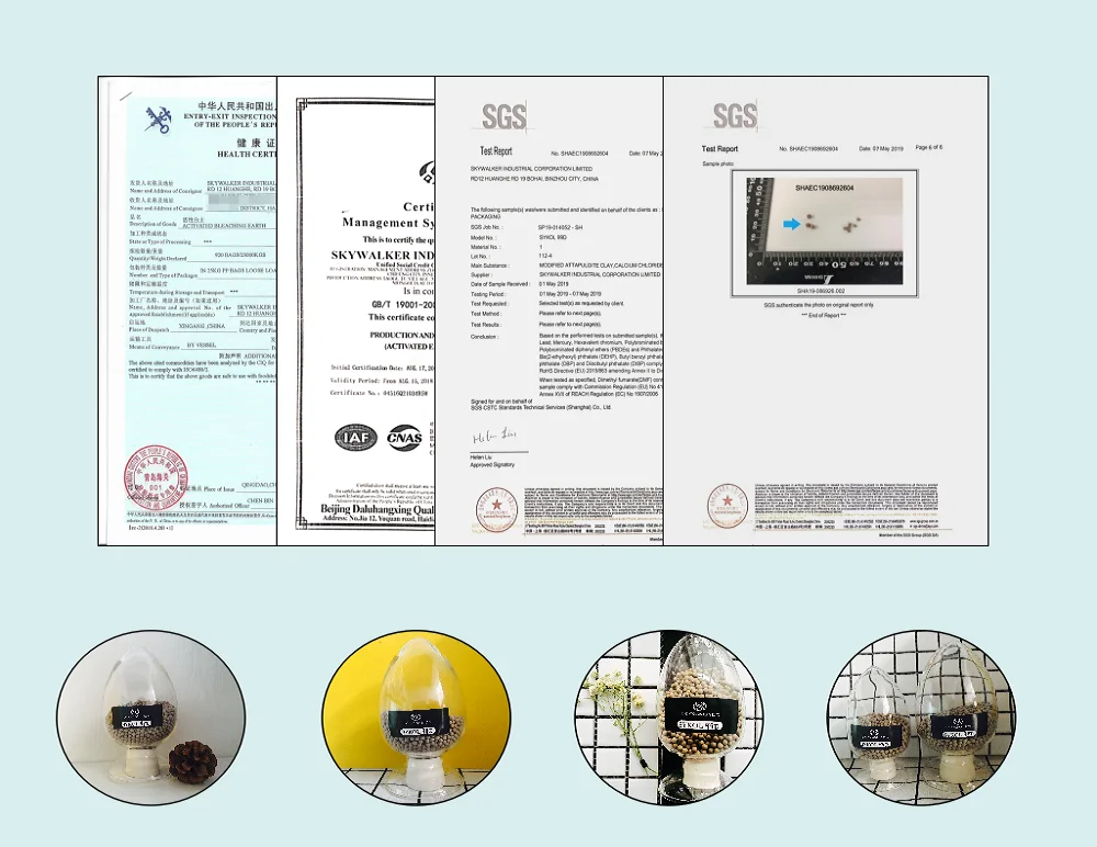 Natural Activated Mineral  Clay Desiccant Factory Price