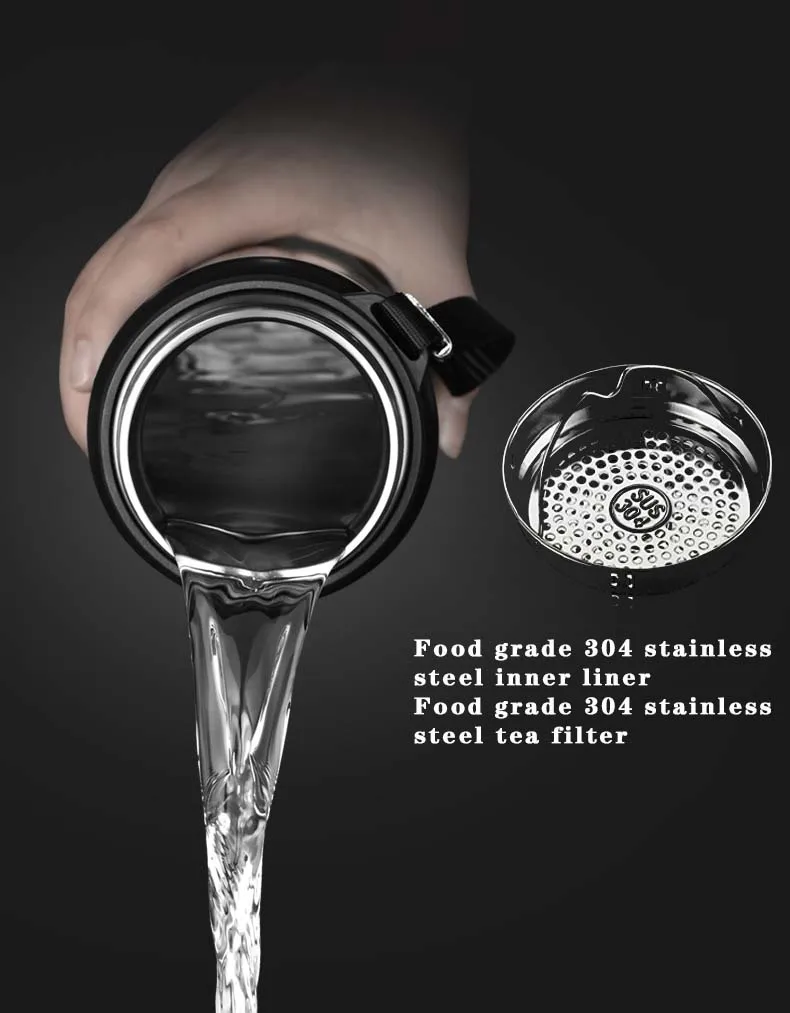 Tumbler	stianless steel 800ml/27oz thermos water bottle