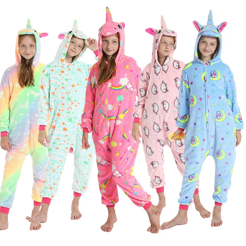 Доступны образцы новые пижамы с мультяшными животными милая детская фланелевая Домашняя одежда одеяло капюшоном и