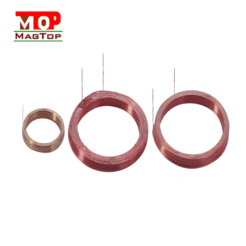 Universal flat copper Magnetic qi wireless charger transmitter air charging power inductor coil