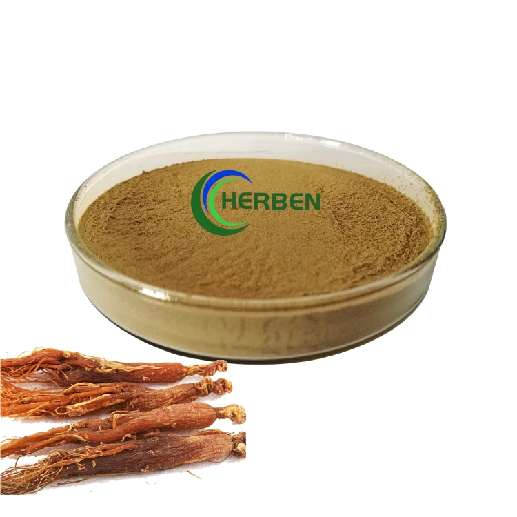 Herben Supply Natural 10% 80% Korean Red Ginseng Root Extract for Cosmetic