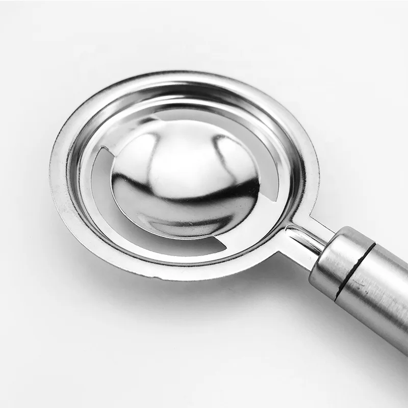 Stainless Steel #18/0 Egg Separator Kitchen Tools Egg White And Yolk Separator Divider Egg Filter