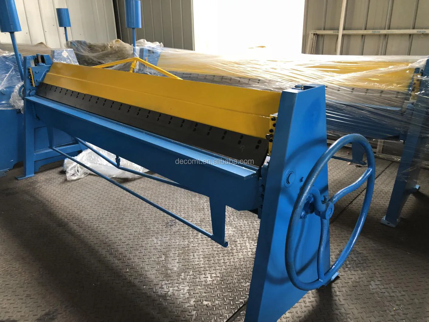 
metal sheet manual folding machine 