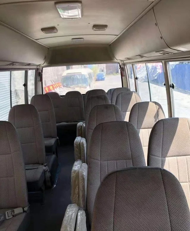 2013 Original Used Japanese to yota coaster  Bus,  30 Seats  15B 1hz Diesel Engine Manual