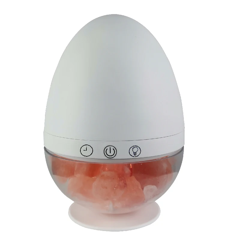 Яйцевидной формы солевая Лампа Диффузор для ароматерапии увлажнитель воздуха 300 мл ультразвуковой диффузор для эфирных масел для аромотерапии