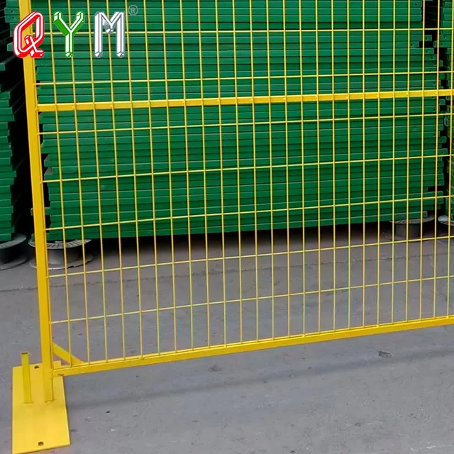 Canada Temporary Fence For Construction Site Used Temporary Fence